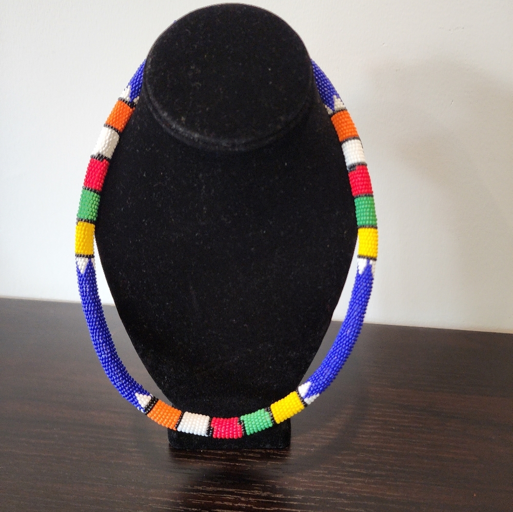 African handmade necklace